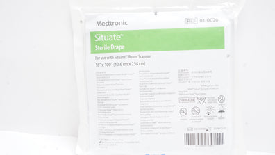 Medtronic 01-0020 Situate Drape For Use w/Situate Room Scanner 16 x 100inch